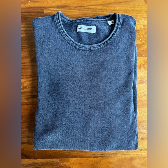 JACK & JONES JJELEO KNIT CREW NECK NOOS CAVIAR S - Picture 10 of 10